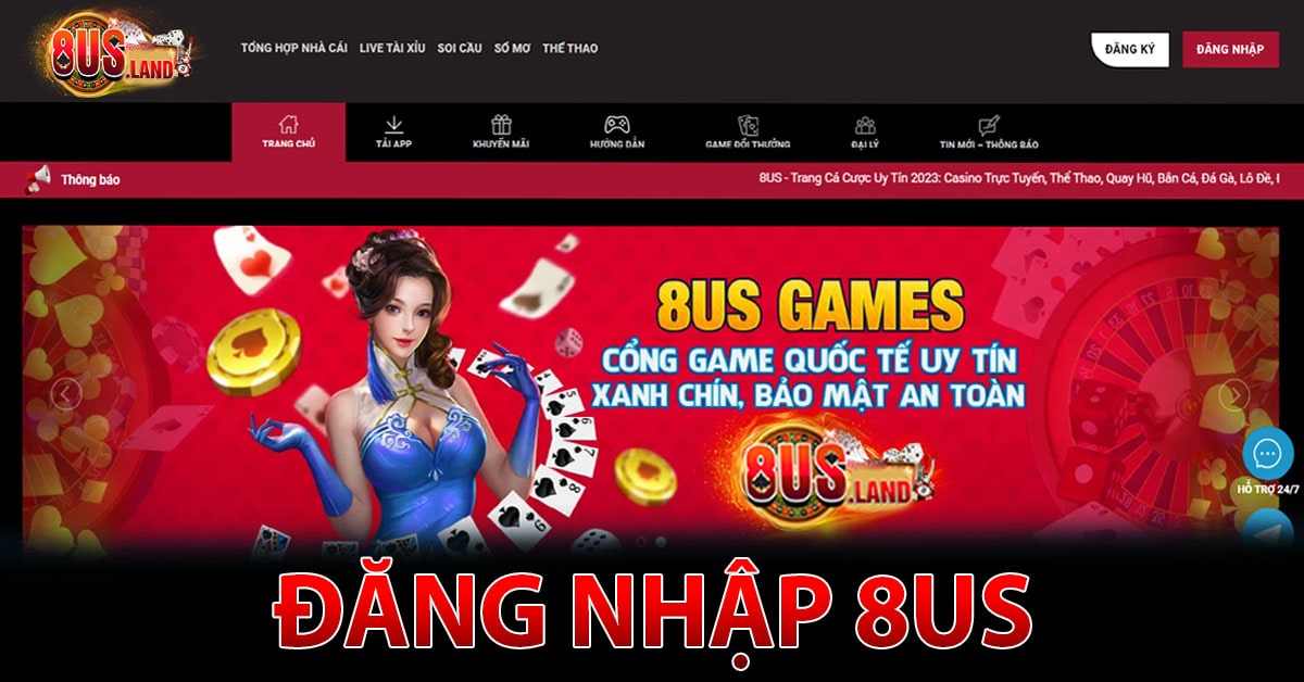 Đôi nét đăng nhập 8US